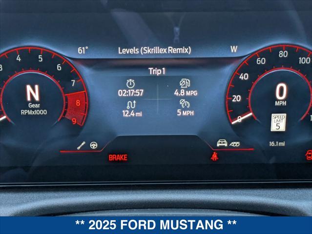 new 2025 Ford Mustang car, priced at $71,775