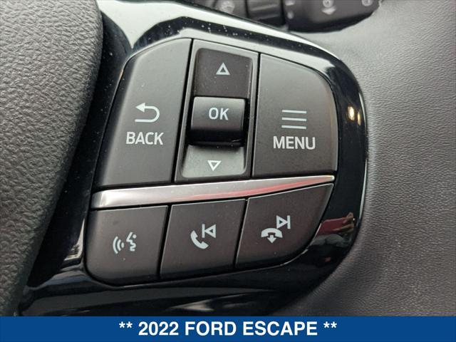 used 2022 Ford Escape car, priced at $22,355