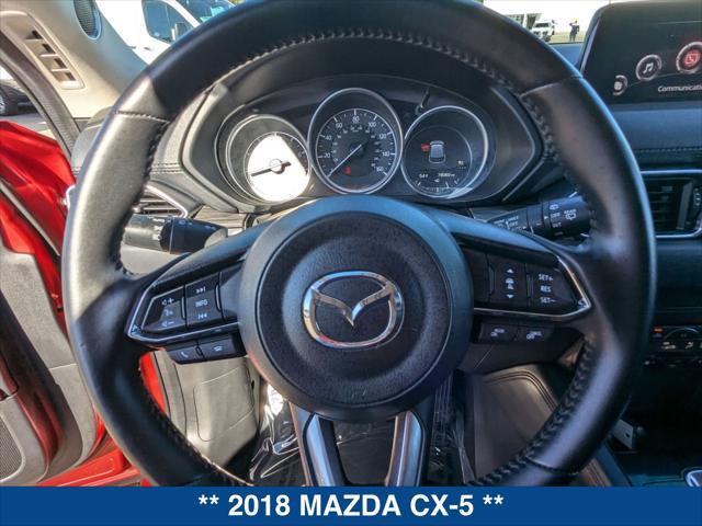 used 2018 Mazda CX-5 car, priced at $18,000