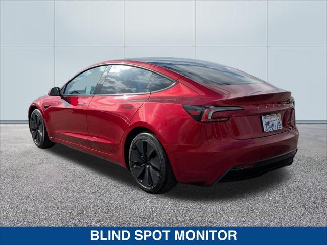 used 2024 Tesla Model 3 car, priced at $37,000