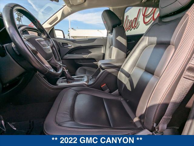 used 2022 GMC Canyon car, priced at $37,500