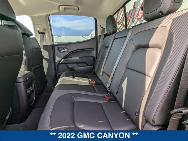 used 2022 GMC Canyon car, priced at $37,500