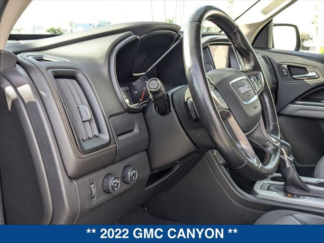 used 2022 GMC Canyon car, priced at $37,500