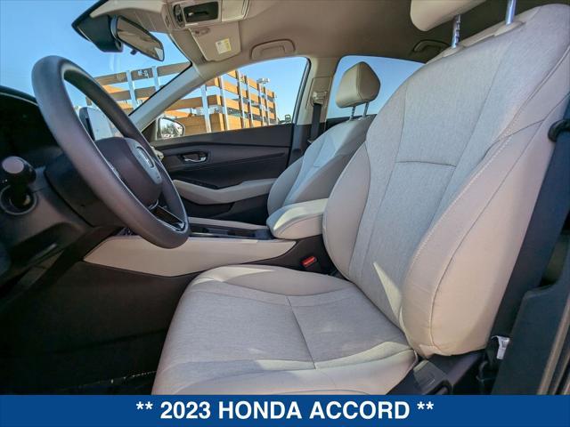 used 2023 Honda Accord car, priced at $26,885