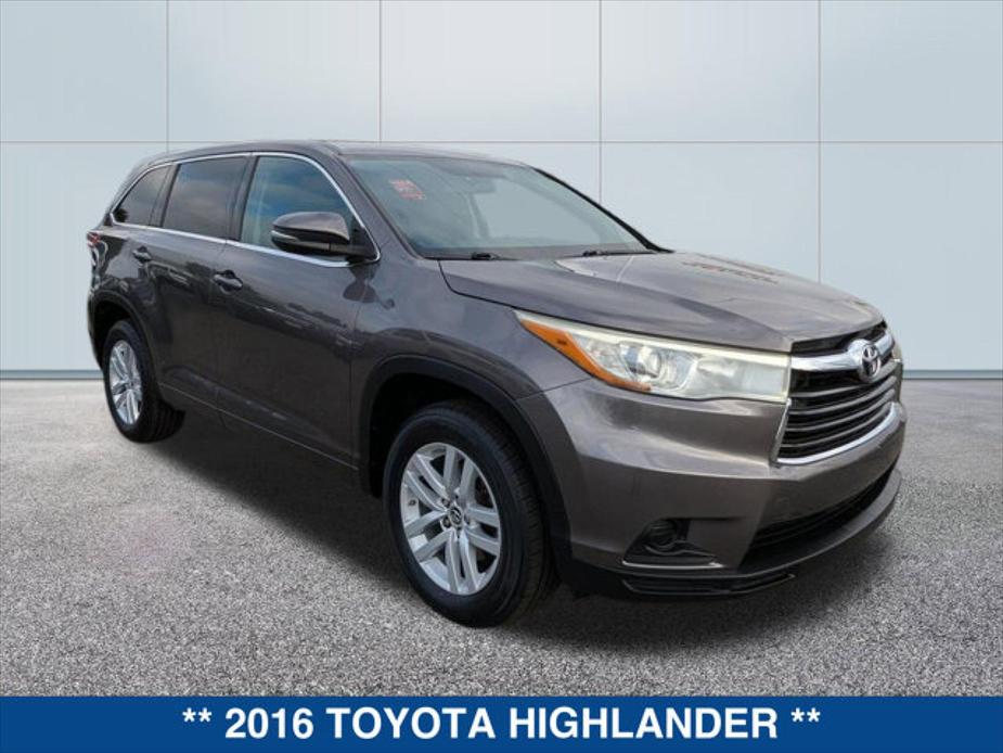 used 2016 Toyota Highlander car, priced at $20,000