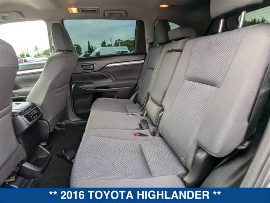 used 2016 Toyota Highlander car, priced at $20,000