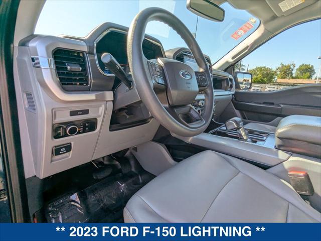 used 2023 Ford F-150 Lightning car, priced at $42,000