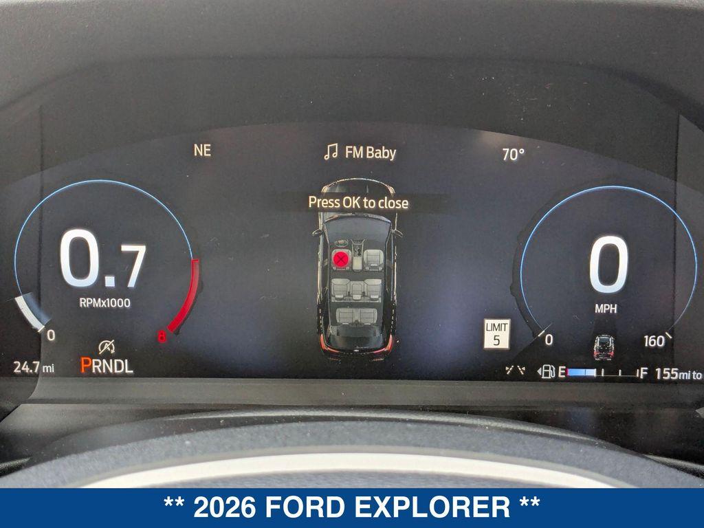 new 2026 Ford Explorer car, priced at $47,125
