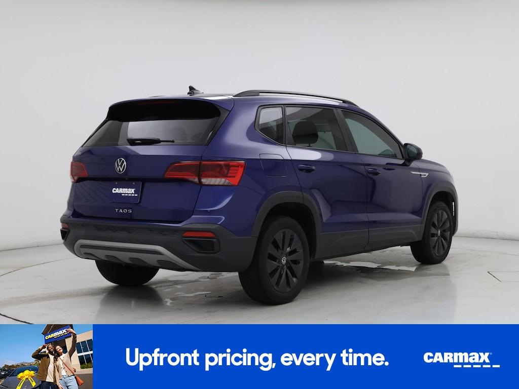 used 2022 Volkswagen Taos car, priced at $18,998