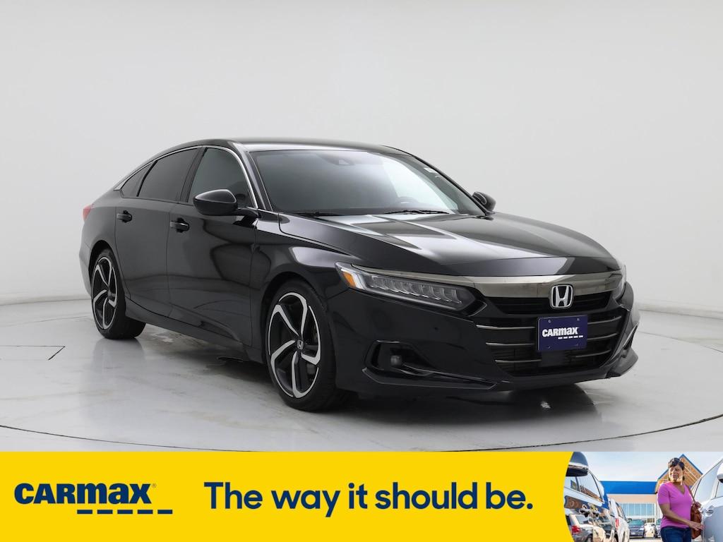 used 2021 Honda Accord car, priced at $20,998