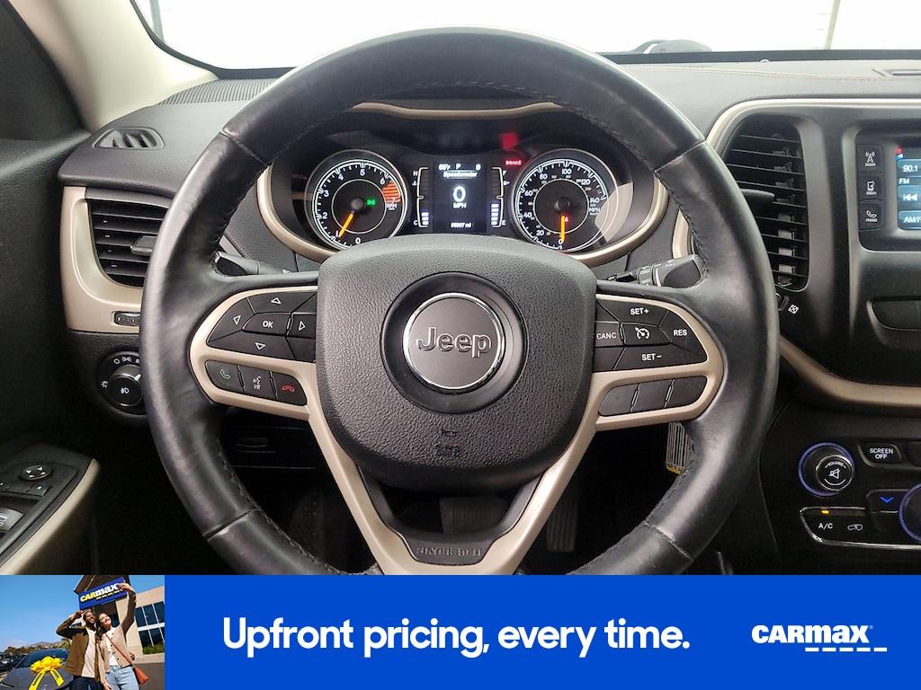 used 2017 Jeep Cherokee car, priced at $13,998