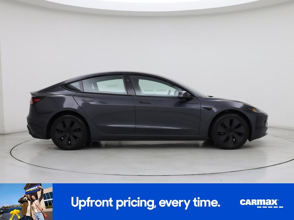 used 2025 Tesla Model 3 car, priced at $38,998