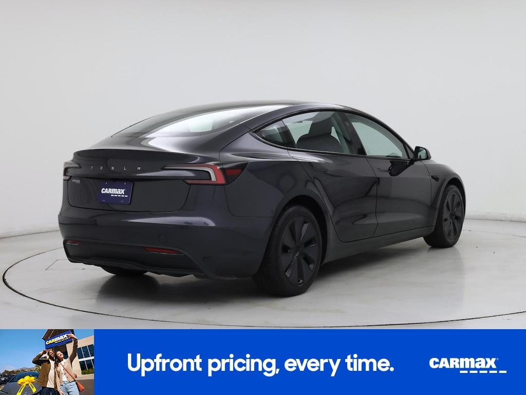used 2025 Tesla Model 3 car, priced at $38,998