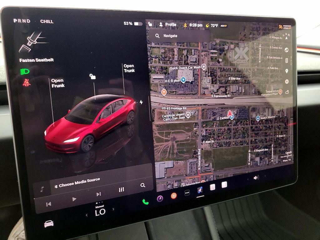 used 2025 Tesla Model 3 car, priced at $38,998