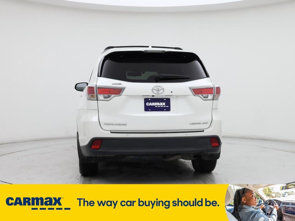 used 2016 Toyota Highlander car, priced at $25,998