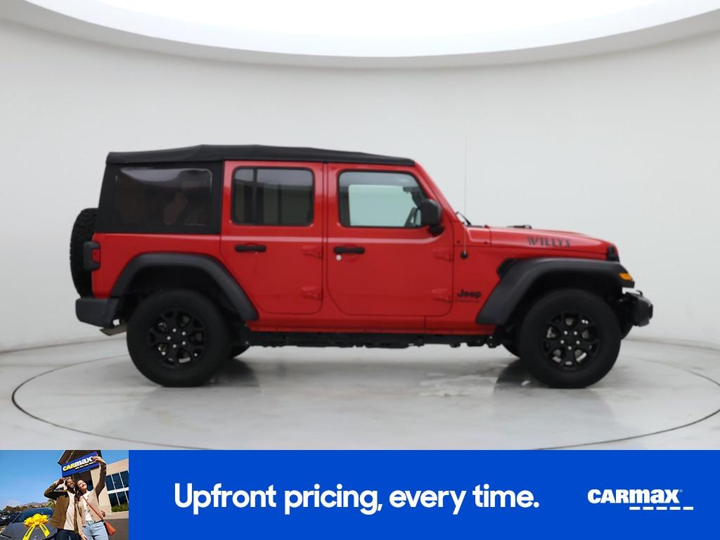 used 2023 Jeep Wrangler car, priced at $29,998