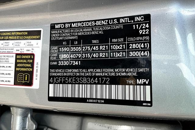 new 2025 Mercedes-Benz GLS 450 car, priced at $100,445