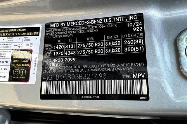 new 2025 Mercedes-Benz GLE 450e car, priced at $75,195