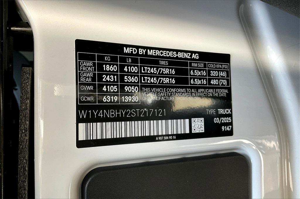 new 2025 Mercedes-Benz Sprinter 2500 car, priced at $55,842