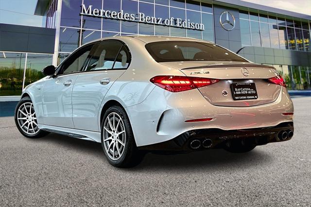 new 2024 Mercedes-Benz AMG C 43 car, priced at $67,540