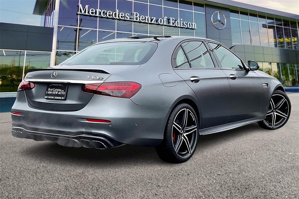 used 2023 Mercedes-Benz AMG E 63 car, priced at $120,995