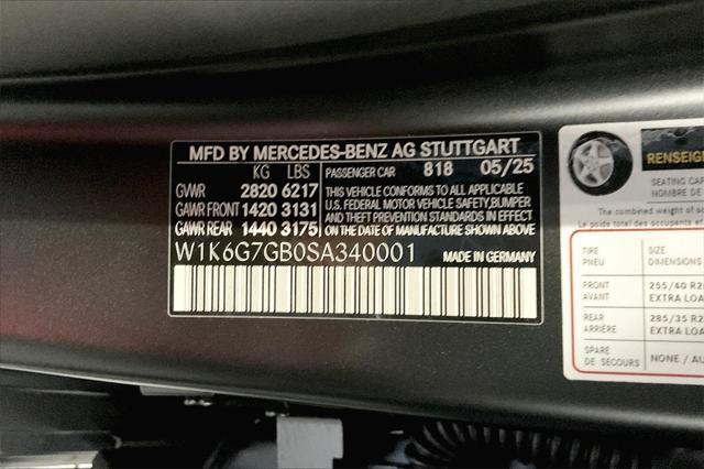 new 2025 Mercedes-Benz S-Class car, priced at $145,410