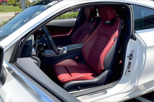 used 2022 Mercedes-Benz C-Class car, priced at $38,998