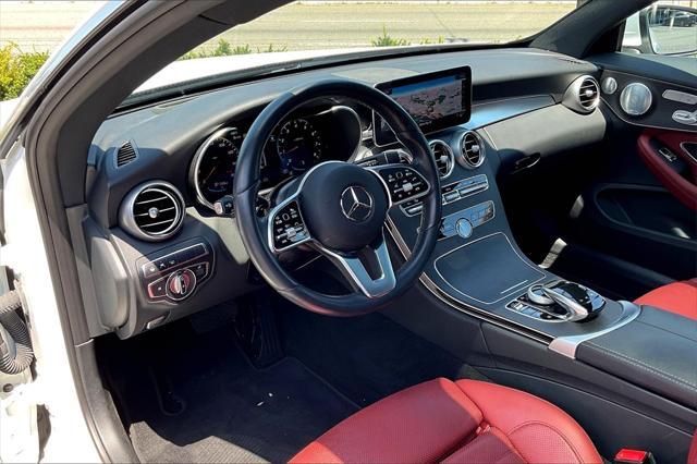used 2022 Mercedes-Benz C-Class car, priced at $38,998