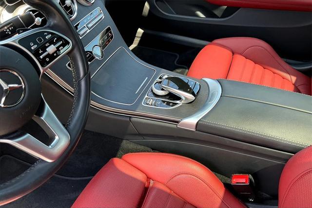 used 2022 Mercedes-Benz C-Class car, priced at $38,998