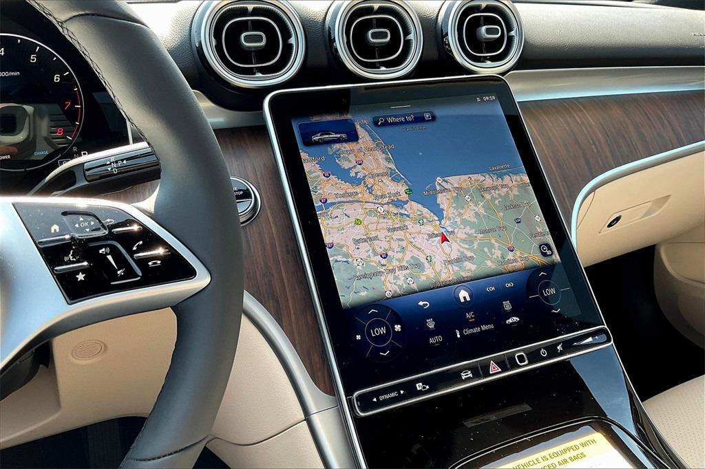 new 2025 Mercedes-Benz C-Class car, priced at $54,885