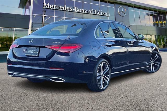 used 2022 Mercedes-Benz C-Class car, priced at $39,995