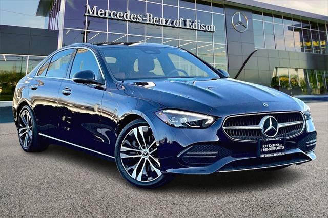 used 2022 Mercedes-Benz C-Class car, priced at $39,995