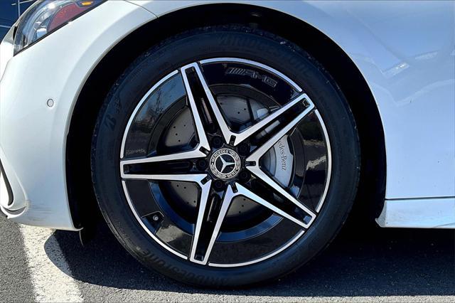 used 2022 Mercedes-Benz C-Class car, priced at $38,495