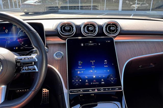 used 2022 Mercedes-Benz C-Class car, priced at $38,495