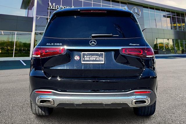used 2022 Mercedes-Benz GLS 580 car, priced at $76,998