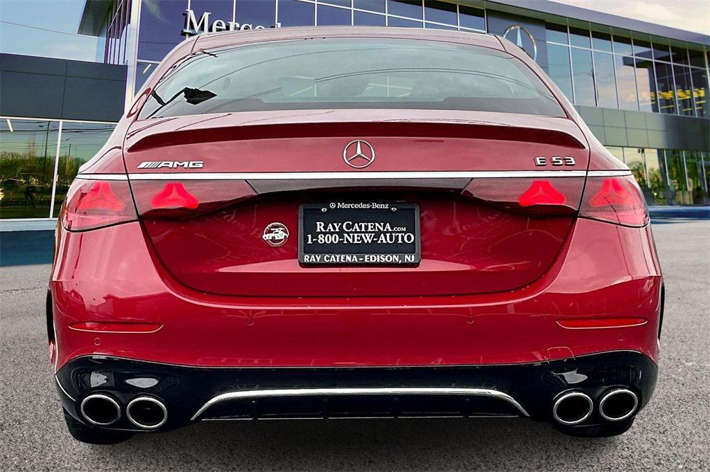 new 2025 Mercedes-Benz AMG E 53 car, priced at $100,260