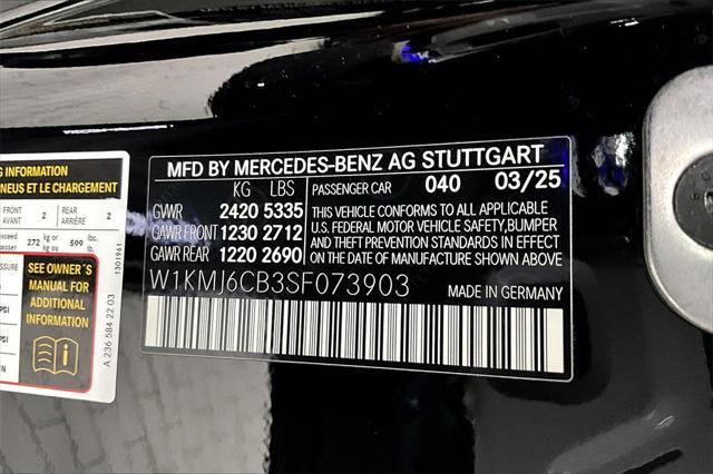 new 2025 Mercedes-Benz AMG CLE 53 car, priced at $85,605