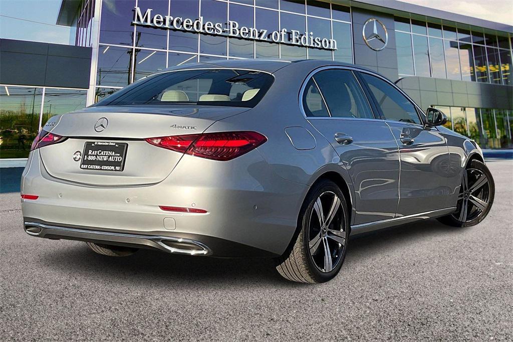 used 2022 Mercedes-Benz C-Class car, priced at $38,995