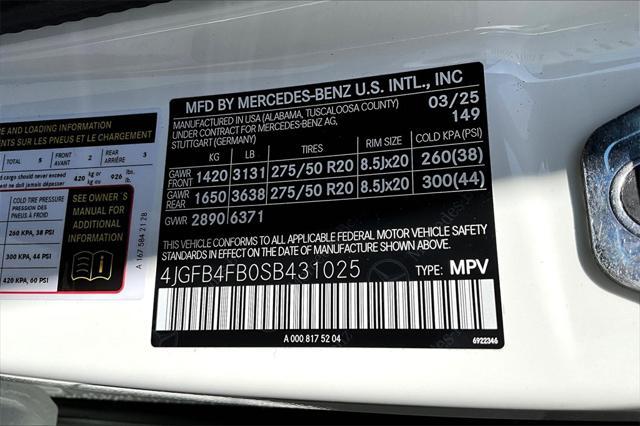 new 2025 Mercedes-Benz GLE 350 car, priced at $67,135