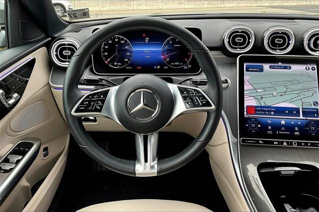 used 2022 Mercedes-Benz C-Class car, priced at $36,469