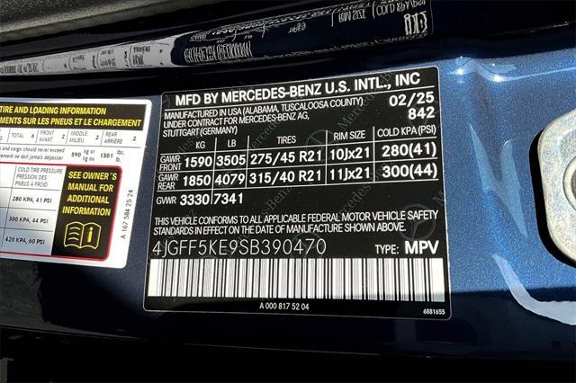 new 2025 Mercedes-Benz GLS 450 car, priced at $96,735