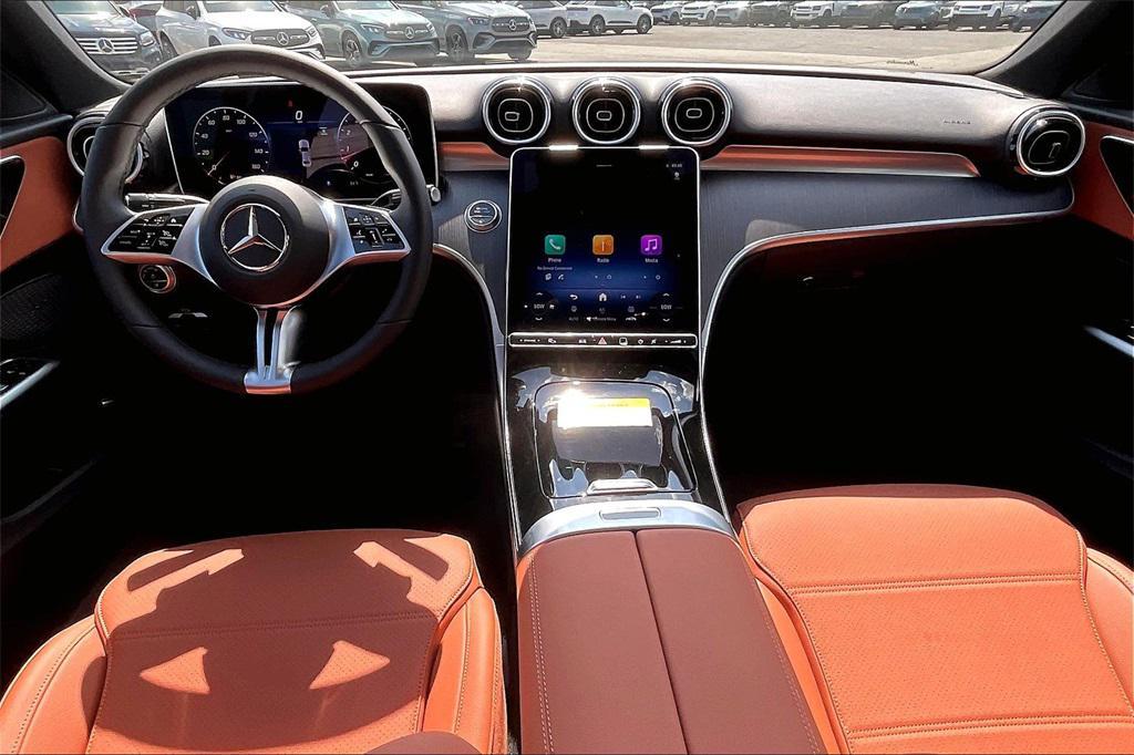 new 2025 Mercedes-Benz C-Class car, priced at $52,885