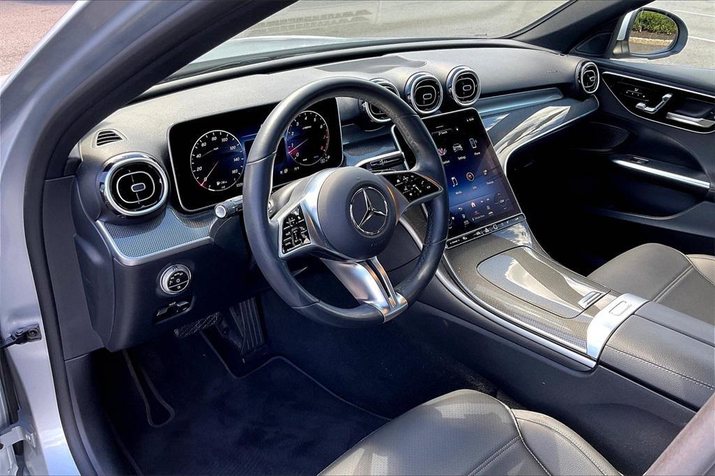 used 2023 Mercedes-Benz C-Class car, priced at $39,995