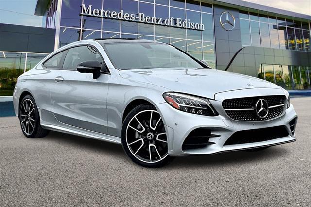 used 2021 Mercedes-Benz C-Class car, priced at $34,998