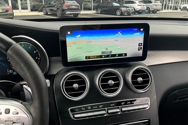 used 2021 Mercedes-Benz AMG GLC 63 car, priced at $55,399