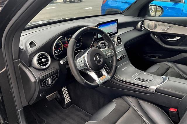 used 2021 Mercedes-Benz AMG GLC 63 car, priced at $55,399