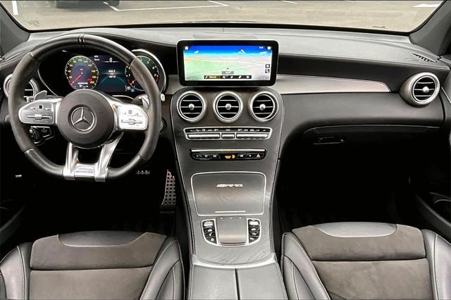 used 2021 Mercedes-Benz AMG GLC 63 car, priced at $55,399