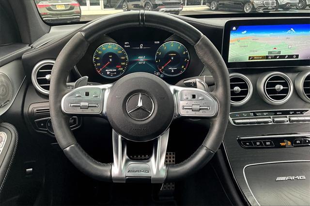 used 2021 Mercedes-Benz AMG GLC 63 car, priced at $55,399