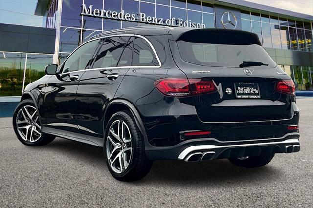 used 2021 Mercedes-Benz AMG GLC 63 car, priced at $55,399
