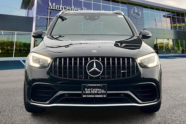 used 2021 Mercedes-Benz AMG GLC 63 car, priced at $55,399